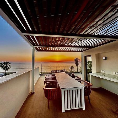 Santa Barbara Seafront Villas W Jacuzzi Pool بافوس المظهر الخارجي الصورة